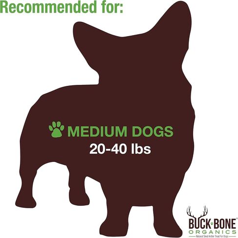 Buck Bone Organics Yak Cheese Chews for Dogs, All Natural Himalayan Yak Chew, Long Lasting Pet Treats, Odor Free, with Limited Ingredients (1 Ex Large Stick) in Saudi Arabia