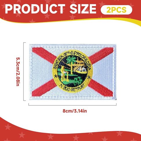 Lemibk 2PCS Texas State Flag Patches و Hook & Loop TX Texas Flag Patch for Tactical Gears and Clothing in Saudi Arabia