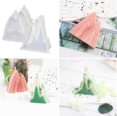 Creepy Candle Holder Silicone Mold - Handmade Halloween Candle Stand for Creative Décor Halloween Candle Mold Creative Halloween Candle Holder Silicone Mold in Saudi Arabia