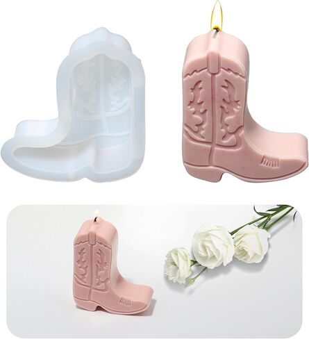 Creepy Candle Holder Silicone Mold - Handmade Halloween Candle Stand for Creative Décor Halloween Candle Mold Creative Halloween Candle Holder Silicone Mold in Saudi Arabia