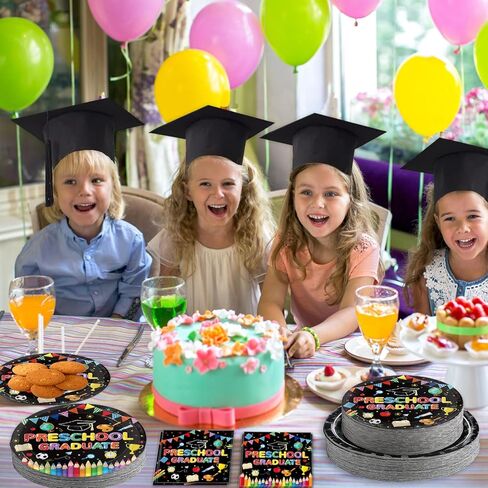 150pcs لوحات التخرج من مرحلة ما قبل المدرسة والمناديل 2025 تخرج التخرج ما قبل المدرسة لوحات الورق لوحات التخرج من أدوات ماء أدوات تخرج من أدوات تخرج رياض الأطفال ، خدمة 50 in Kuwait