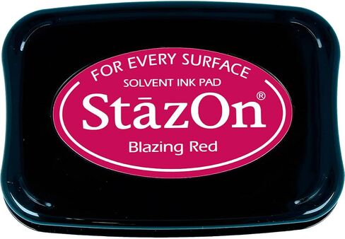 Tsukineko StazOn Stamp Pad, Red in Kuwait