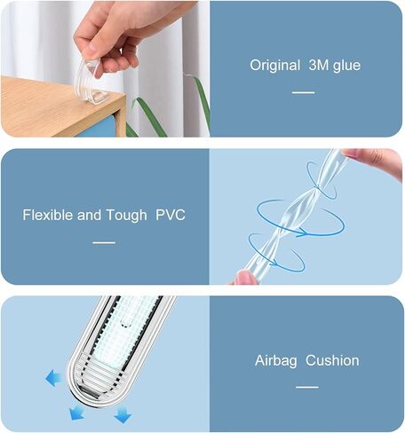 Cabinet Door Bumper, Clear Silicone Rubber Door Stopper Wall Protector, Adhesive Bumpers for Car Doors Drawers Shower Doors Toilet Lid (I-l&s) in Saudi Arabia