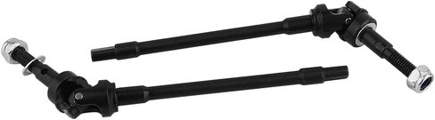 New Enhanced Hard Steel Front Rear Axle Shaft CVD for Axial SCX10 RC Crawler Heavy Duty Metal Upgrade Replacement Parts (Front) in Kuwait