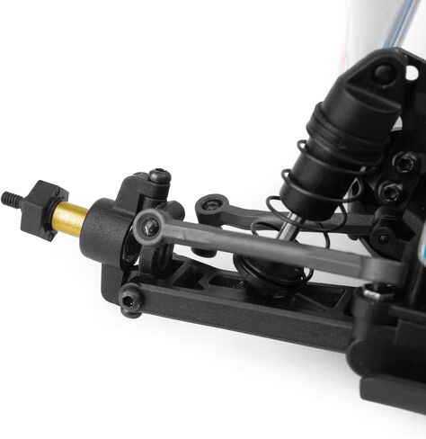 Hard Steel 1144 Front & Rear Axle Drive Shafts (+3mm Wide)/(+5mm Wide) CVD Driveshafts Upgrades Parts Accessories for 1/24 RC Crawler Car Losi Micro-B Buggy Replace (+3MM Wide) in Saudi Arabia