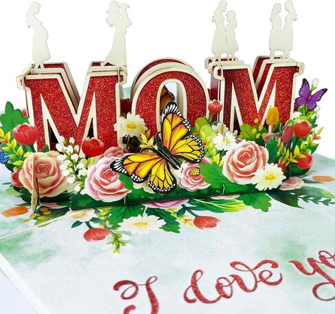 3D Popup Card of Cardinal Bird Couple, Paper Art & Handicraft, Greeting Card, Birthday, Anniversary, Christmas, Mothers Day, Fathers Day Card, Handmade Gift For Mom, Dad, Wife, Husband in Saudi Arabia
