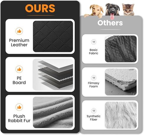 محمولة مقعد صغير للكلب للسيارة ، معززة مقعد السيارة بالوحدة الفاخرة في مركز الكلاب مع تشيترات السلامة ، حاملة السفر للحيوانات الأليفة لسيارات الدفع الرباعي ، شاحنة (سوداء/رمادي) in Kuwait