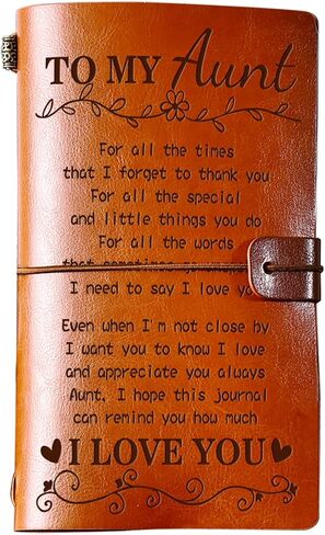 KAAYEE Brother Gifts, Graduation Gifts for Brother 140 Page Refillable Journal, Christmas Birthday Gifts for Brother from Sister Brother in Saudi Arabia