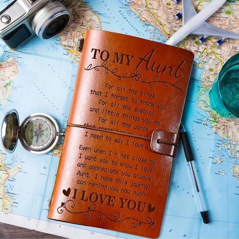 KAAYEE Brother Gifts, Graduation Gifts for Brother 140 Page Refillable Journal, Christmas Birthday Gifts for Brother from Sister Brother in Saudi Arabia