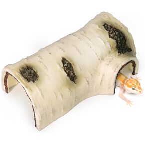 Reptile Hideout for Terrariums,Bearded Dragon Cave,Hermit Crab Shelter,Leopard Gecko Hiding Spot,Frog Habitat,Ball Python Hideaway,Tarantula Decor,Small Iguana Tank Accessories,Hamster Hides