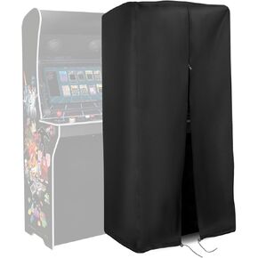غطاء آلة Arcade ، غلاف فيديو للوقاية من الواقي للخدمة ، لآلات ألعاب الممرات بالحجم الكامل ، أغطية غبار إلكترونية مقاومة للماء ، مقاوم للماء للباكمان ， 31 "× 22" × 66 "