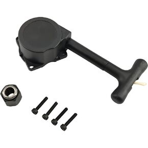 RC NITRO Engine Pull Starter R020 مع محمل 12 مم أحادي الاتجاه R025 HEX NUT-متوافق مع 1/10 TRAXXAS ، HSP ، REDCAT ، HIMOTO ، VERTEX VX .16 .18 .21 ، CXP SH .18 .21 .21.