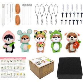 ARTEC360 Shiba Dog Edele Toletle Toleting Box Pack - 1: 1 تعليمات مرجعية للمبتدئين للمبتدئين (5 حزمة)