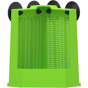 DONGKER Bearded Dragon Feeder,Anti-Escape Lizard Corner Terrarium Bowl with Suction Cups for Lizard Bearded Dragon Gecko Frog