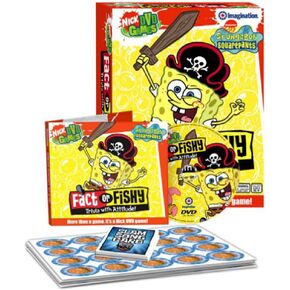 خيال الترفيه SpongeBob Squarepants حقيقة أو لعبة DVD مريب