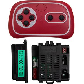 RX12 12V CEFC 12 فولت أطفال ركوب كهربائي على قطع غيار استبدال السيارة 2.4G تحكم عن بعد بلوتوث ومستقبل أدوات التحكم في مربع مربع مربع