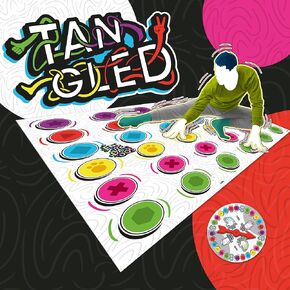 لعبة Ronda Tangled Game Family and Friends Board Game مثيرة وممتعة ، وتشمل لعبة الدوران واللعب الكبير المثالي للأعمار 15 وما فوق