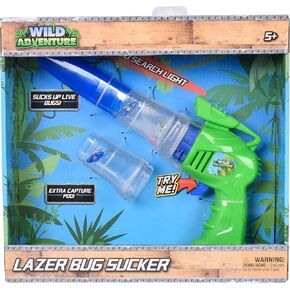 Wild Adventure Lazer Bug Sucker ، Nature ، STEM Outdoor Toy 3+