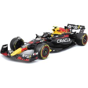 Bburago 1:24 2023 Race Oracle Red Bull RB19 with Figure, Perez #11