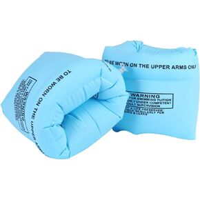 2 PCS ARM FLOATIES SPOMERATION SWIMMING RINGES BANDS BANKS WINGS WINGS POOTHS (Blue)