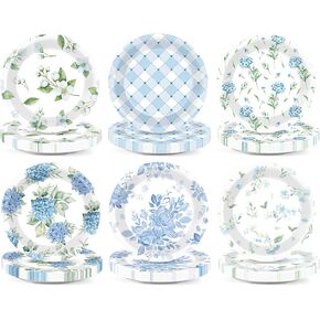 60Pcs Woodland Party Paper Plates for Animal Party Decorations 7In Woodland Creatures Dessert Plates Disposable Tableware Dinnerware Set for Baby Shower Birthday Forest Animal Themed Party Supplies