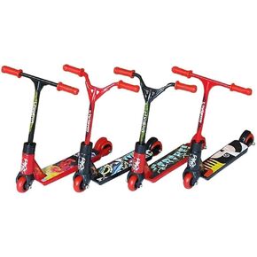 Red Random Finger Scooter Mini Finger Scooter Two Wheel Scooter Children's Finger Training Toys Mini Finger Skateboards Finger Boards and Finger Bikes