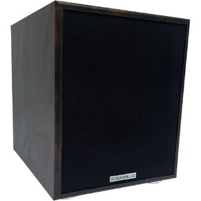 Rockville Rock Shaker 8" Inch White 400w Powered Home Theater Subwoofer Sub
