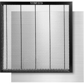 YIBEICO Honeycomb Steel Laser Bed for P2 Laser Cutter,Aluminum Laser Honeycomb Panel (629mm* 327mm)