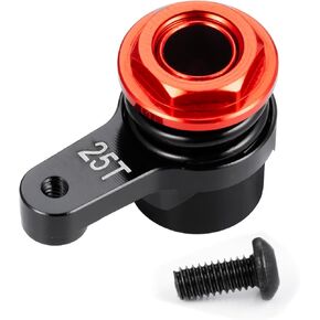 Que-T 1x Arm Aluminium Servo Arm for Losi 1/18 Mini LMT 4WD Upgrade Parts (Blue & Silver)