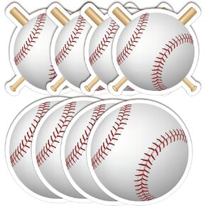 50 PCS Baseball Paper Card مع نقاط الغراء 5 بوصات ، قم بتصحيحات ورق البيسبول ،