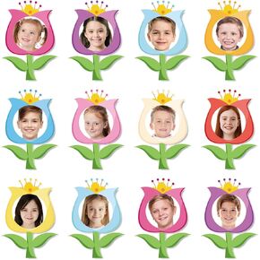 45 PCS Spring Tulip Floral DIY DIY COLLULL FLOPER LAPE LAPE DRILETIN DRILTIN