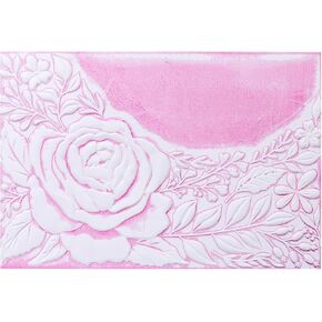 BAOFALI 3D Cherry Blossom Rose Plastic Embossing Folders for DIY Scrapbooking Photo Album Card Paper Craft Decoration for Card Making,Embossing Template Paper Card Embossing Stencil 6.3" L x 4.5" W. in Kuwait