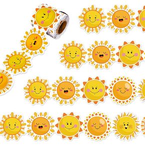 32.8ft Summer Bulletin Board Border Sun Sun Die Cut Trim Border Roll for School Classhor Office Party Chalkboard Decoration