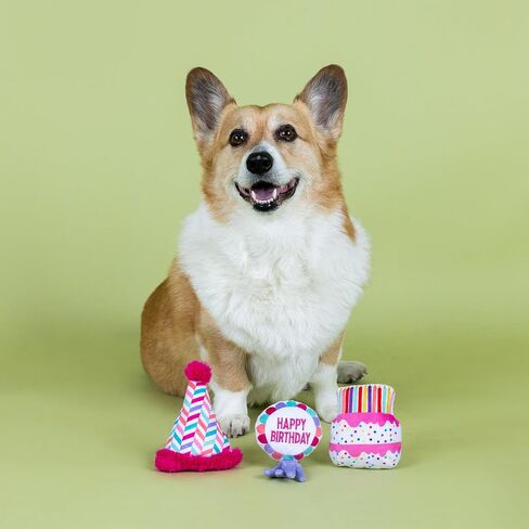 Fringe Studio "CAN I GET A WOOF-WOOF!, Set of 3, Small Plush Dog Toy Set, Pet Shop Collection (662056) in Saudi Arabia