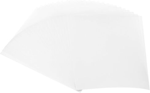 PATIKIL 110 Sheets Vellum Paper 4.25x5.5, Vellum Paper Printable Translucent Paper 100GSM for Invitations Laser Inkjet Printing Card Making Crafting Wedding Tracing, White in Kuwait