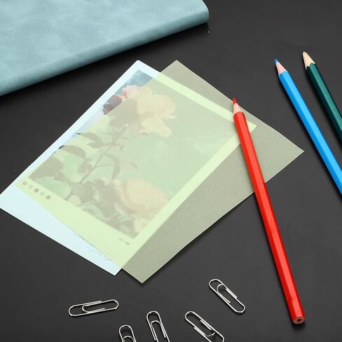 PATIKIL 110 Sheets Vellum Paper 4.25x5.5, Vellum Paper Printable Translucent Paper 100GSM for Invitations Laser Inkjet Printing Card Making Crafting Wedding Tracing, White in Kuwait