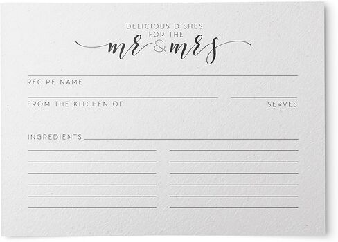 Dashleigh Newlywed & Bridal Shower Advice Cards from, 48 Cards, 4x6 inches, Double-Sided (Newlywed Advice - Gold) in Saudi Arabia