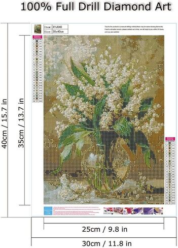 wavaiov 5D Diamond Painting Kits for Adult Beginners, Two Birds on a Branch Diamond Art Kits,DIY Full Drill Floral Diamond Dot Gem Art for Home Decor 13.78 x 13.78 Inch in Saudi Arabia