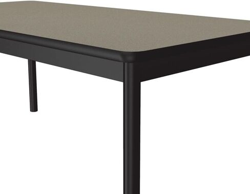 Correll 30 "X72" طاولة محطة عمل المكاتب ، سافانا دائمة العالي الضغط على أعلى ، ارتفاع 29 "، جودة تجارية قوية للغاية ، إطار الصلب الأسود ، مصنوع في الولايات المتحدة الأمريكية in Kuwait