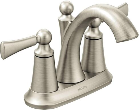Moen 4505 Chrome Two-Handle Bathroom Faucet, 5.50 x 8.13 x 10.13 inches in Saudi Arabia