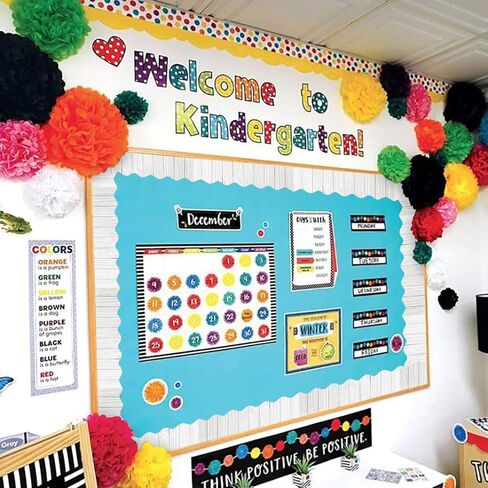 Dark Wood Bulletin Board Borders Scalloped for Classroom Decoration 36ft in Kuwait