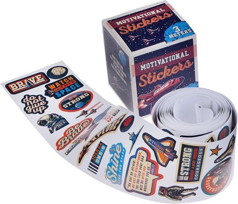 Christian Art Gifts Motivational Sticker Roll for Girls & Kids: Shine for Jesus Inspirational Scripture, Multicolor Stickers for Journaling, Bibles, Reading, Scrapbooking Stationery in Kuwait