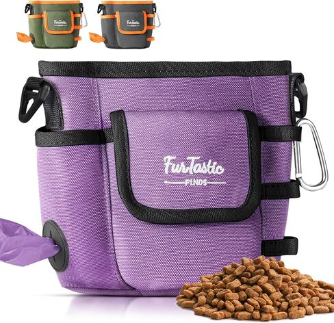 Dog Treat Pouch with Magnetic Closure for Pet Training in Kuwait