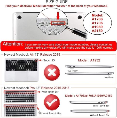 iCasso Compatible with MacBook Pro 13 inch Case 2022 2021 2020-2016 Release A2338M1/A2251/A2289/A1706/A1708, Laptop Case & Keyboard Cover & Screen Protector Only for MacBook Pro 13'' (Soft Marble) in Kuwait
