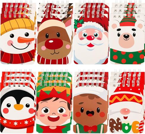 Augsun 24 Pack Nurse Notepad Spiral Mini Pocket Nursing Notepad 8 Style Notes Noteboys for Gifts Perfects Higds in Kuwait