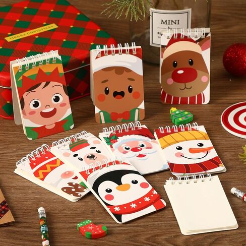 Augsun 24 Pack Nurse Notepad Spiral Mini Pocket Nursing Notepad 8 Style Notes Noteboys for Gifts Perfects Higds in Kuwait