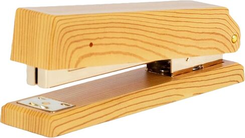 Blu Monaco White and Gold Stapler – Chic Desk Accessory with Smooth Metal Mechanism – Stylish Gold Office Supply for Home, School, and Work – Aesthetic White Essentials for Modern Desks in Saudi Arabia