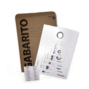 Printable - Clothes Folding Board with Color Palette - SS