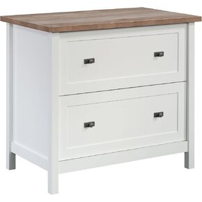 Sauder Cottage Road Lateral File Cabinet in White Finish