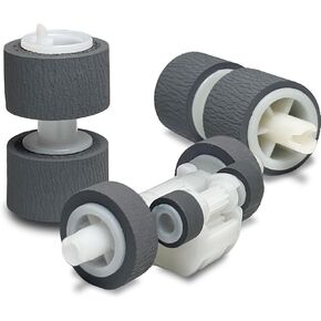 Upgraded B12B813561 Scanner Exchange Roller Kit, Feed Roller Kit Compatible with Epson DS-510 DS-520 DS-560